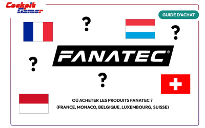 Où acheter les produits Fanatec ? (France, Monaco, Belgique, Luxembourg, Suisse)